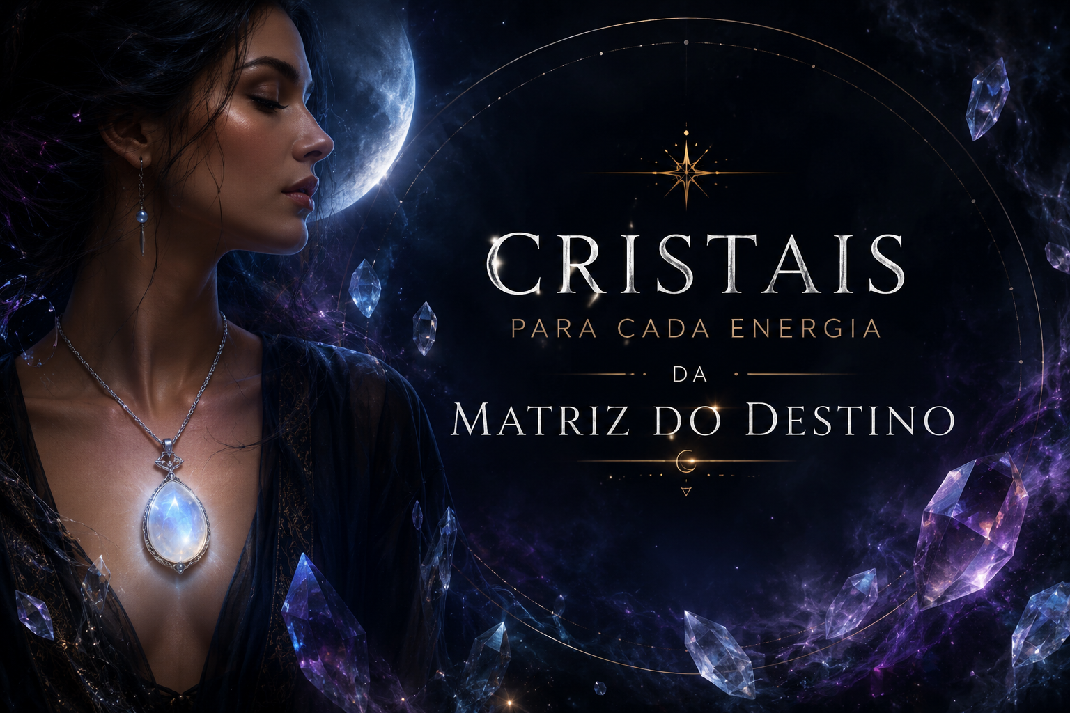 Cristais para Ativar as Energias da Matriz do Destino