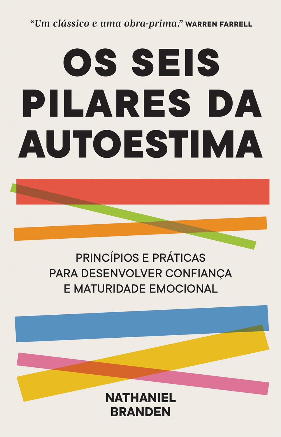 Capa do livro Os Seis Pilares da Autoestima