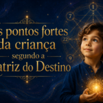 Os pontos fortes da criança segundo a Matriz do Destino