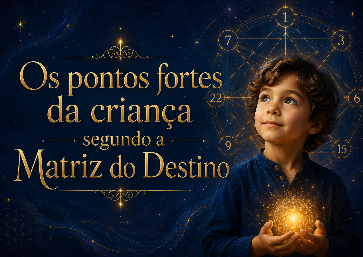 Os pontos fortes da criança segundo a Matriz do Destino