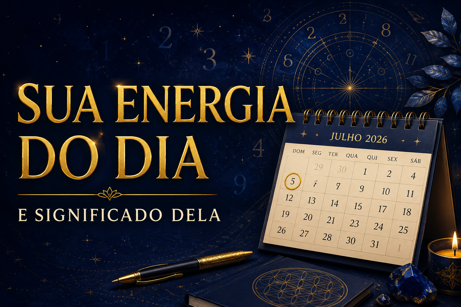 Sua energia do dia