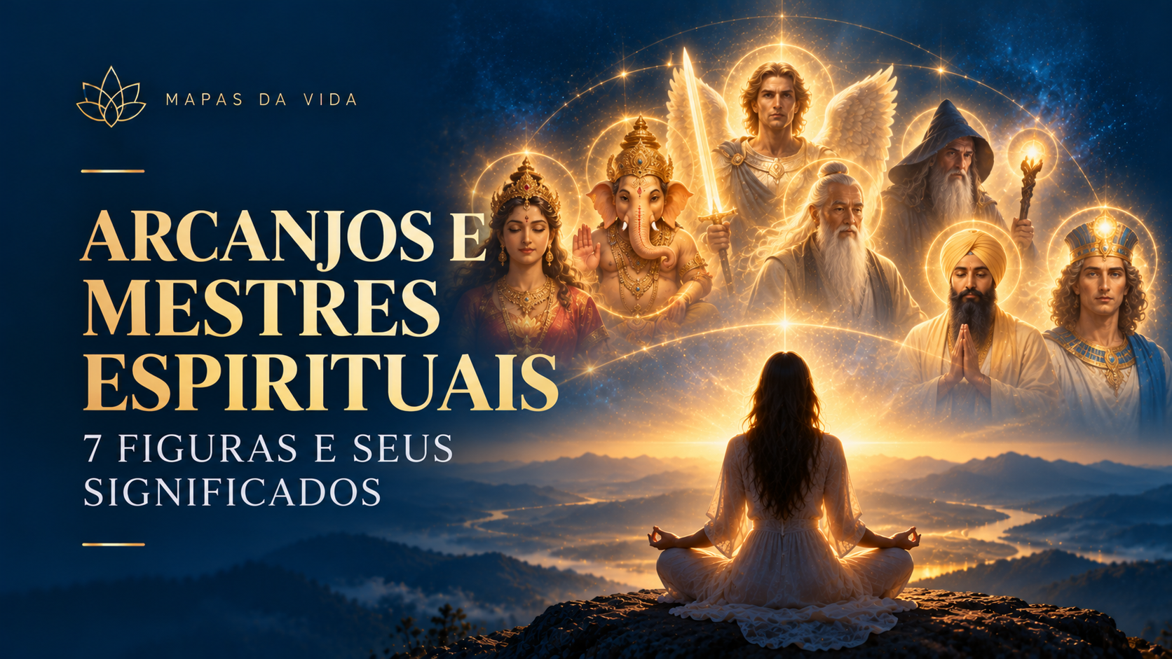 Arcanjos e Mestres Espirituais: 7 Figuras, Seus Significados e Como se Conectar