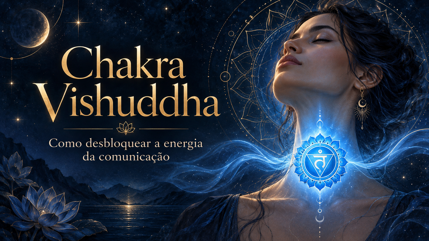 Chakra Vishuddha: Como Desbloquear a Energia da Comunicação e Libertar Emoções Reprimidas